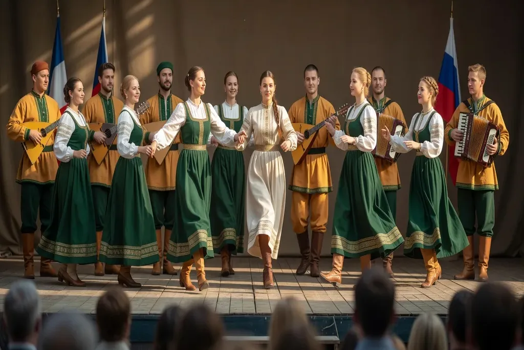 Scène du Festival Russenko en Île-de-France