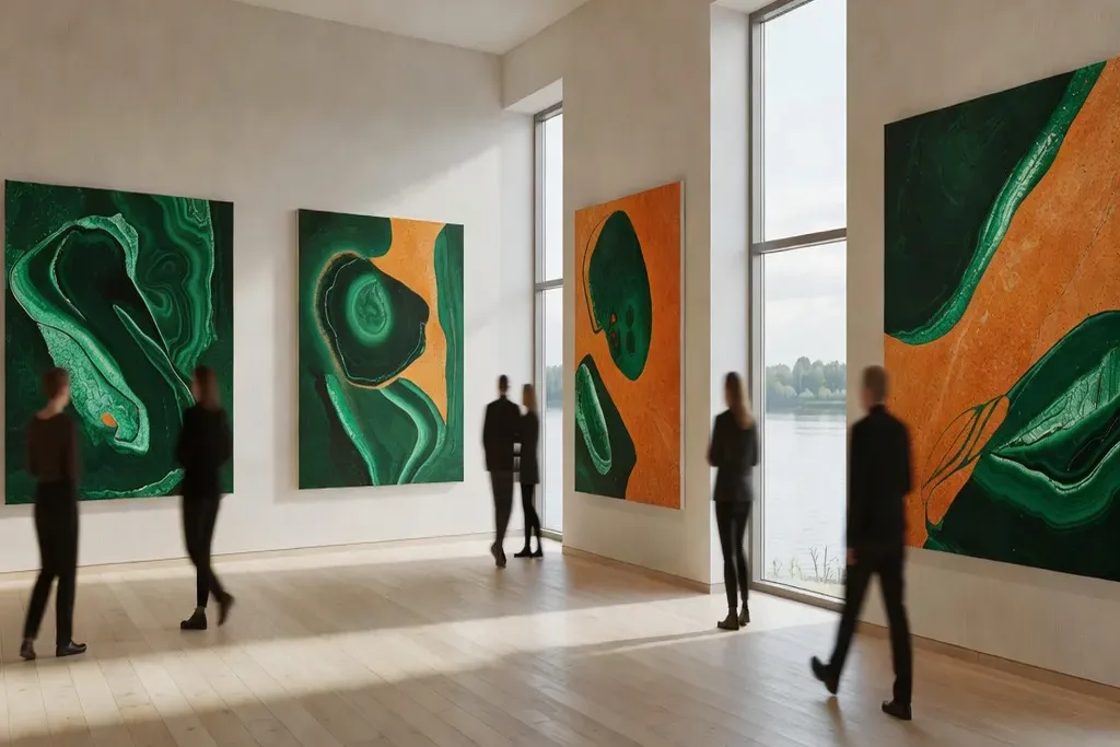 Intérieur du musée PERMM d'art contemporain