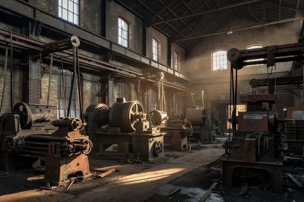 Bâtiment industriel du XIXe siècle dans l'Oural