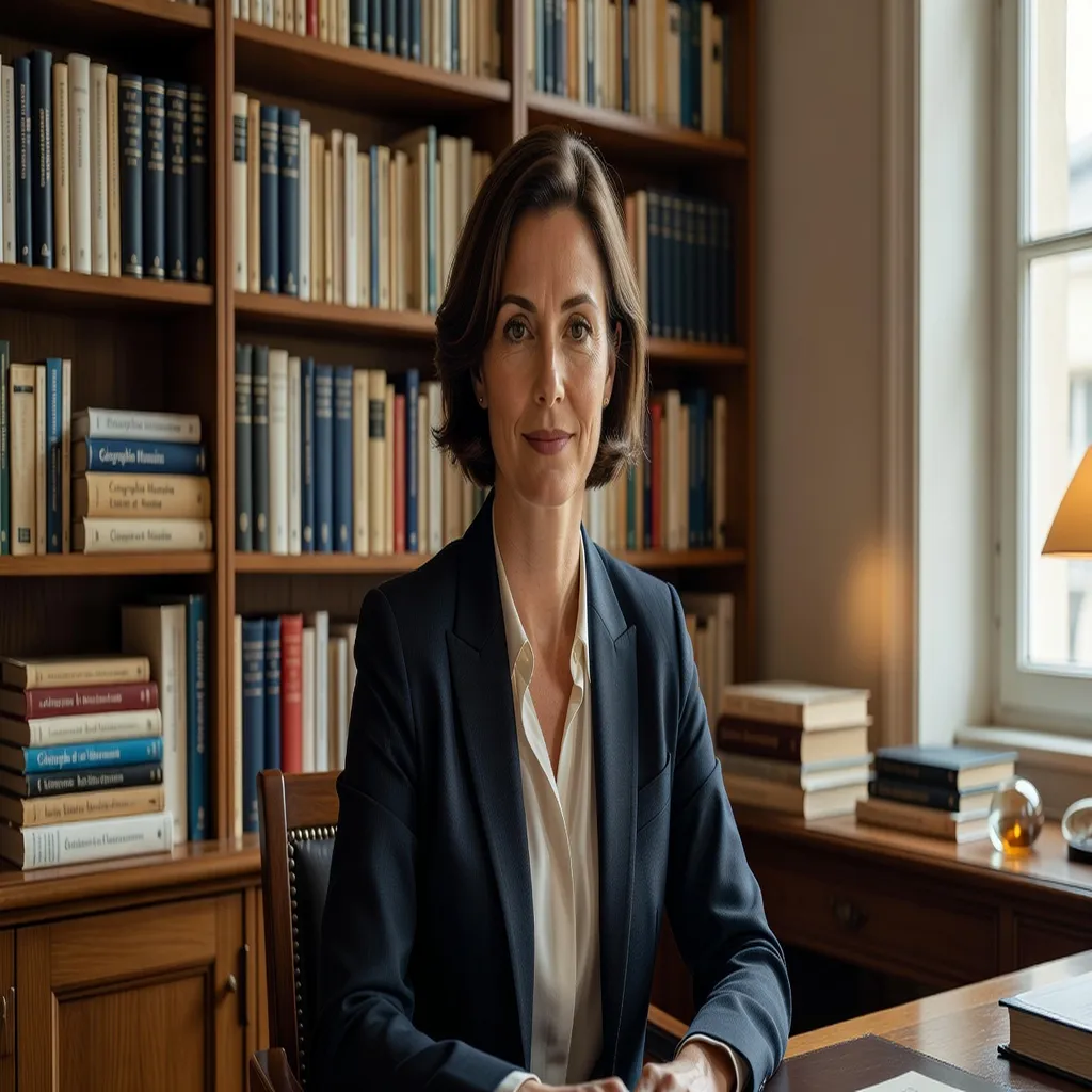 Portrait d'Hélène Dubois, professeure de géographie humaine, université de Strasbourg